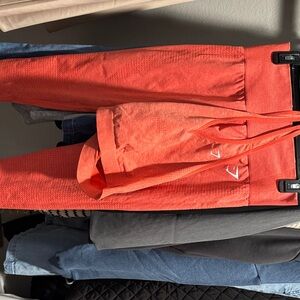 Gymshark Coral Leggings and Top Set